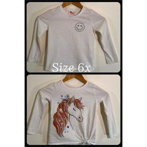 Girls Long Sleeve Shirts Bundle Size 6x